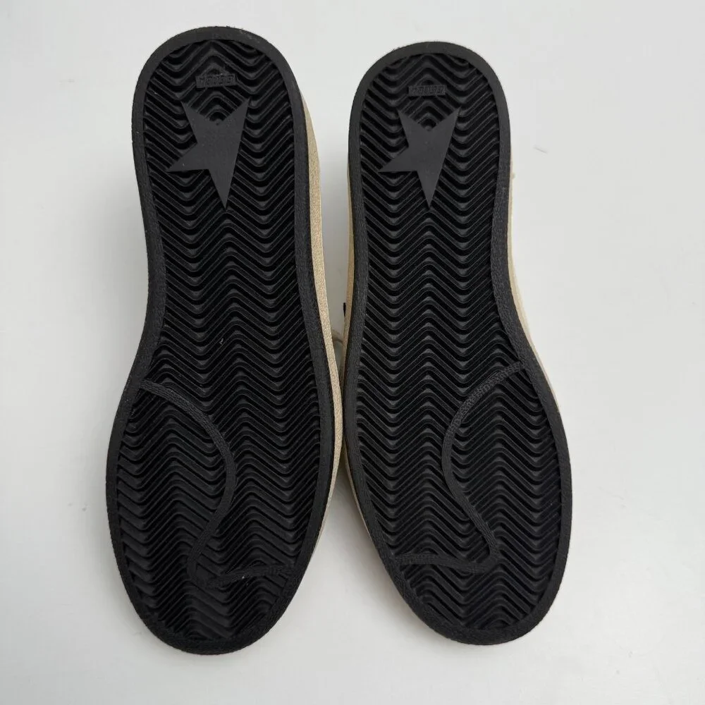 GOLDEN GOOSE BALL STAR SUEDE GLITTER STAR SNEAKERS - Picture 5 of 10